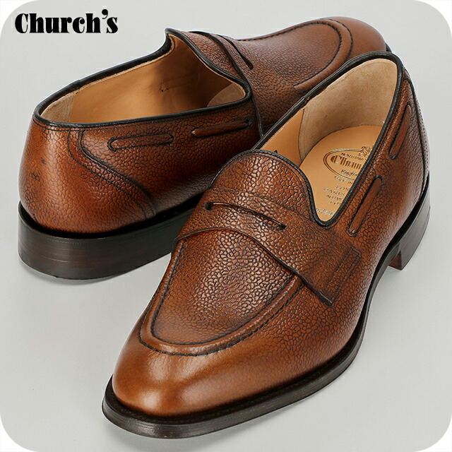 チャーチ ビジネスシューズ メンズ ブランド Church's レザー ENGLAND WIDNES 2 F0AAR ブラウン シューズ