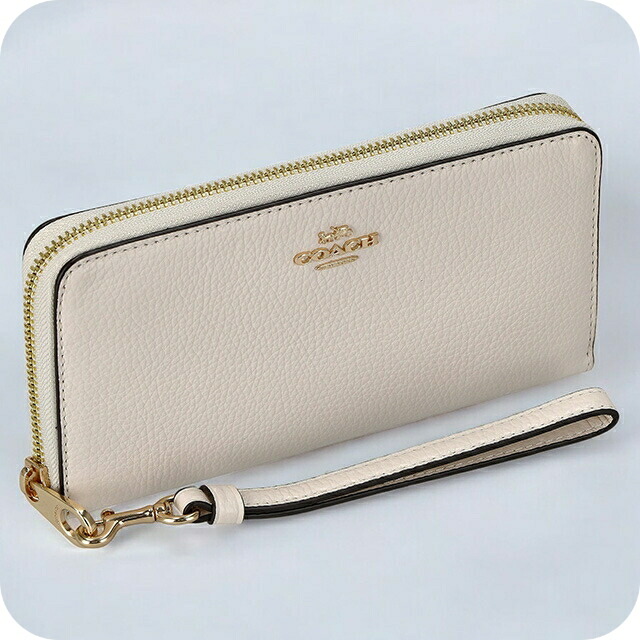 COACH ホワイト 長財布 C3548 Amazon | [コーチ] 長財布 レディース レザー ストラップ付き