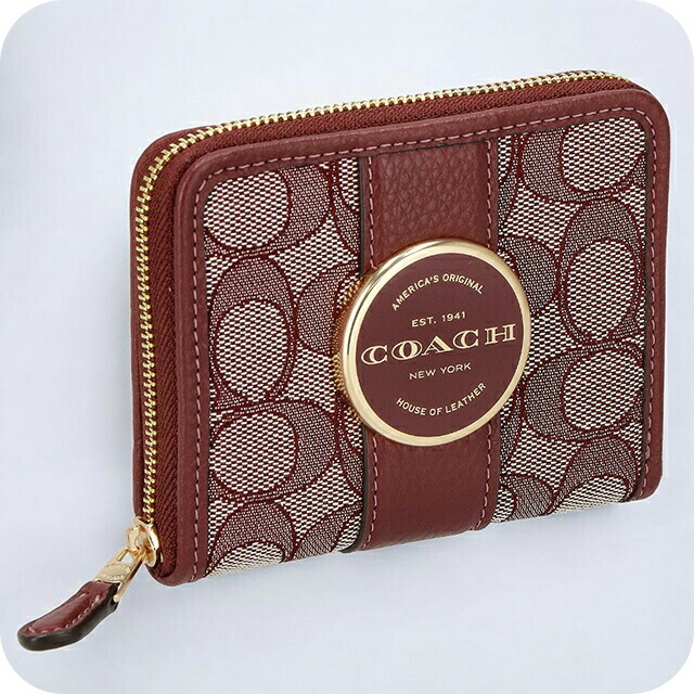 楽天市場】コーチ COACH 二つ折り財布 ラグジュアリー シグネチャー