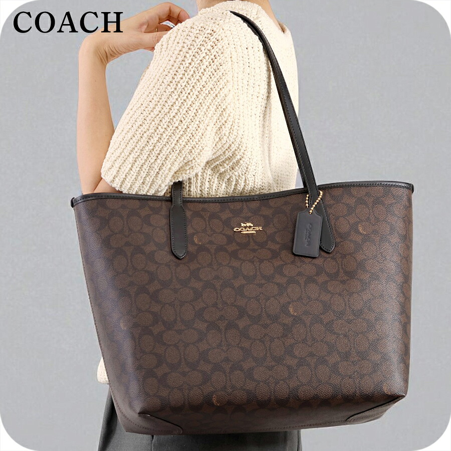 楽天市場】＼2000円OFF+さらに7倍☆12/15限定／ コーチ トートバッグ
