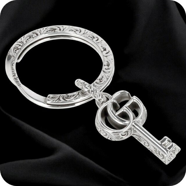 GUCCI グッチ キーホルダー 楽天市場】グッチ キーホルダー GUCCI ダブルG 627765 J8400
