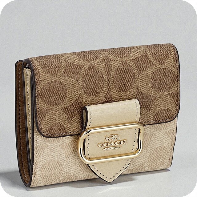 楽天市場】コーチ 財布 二つ折り COACH CB866 IMOQY アイボリーマルチ