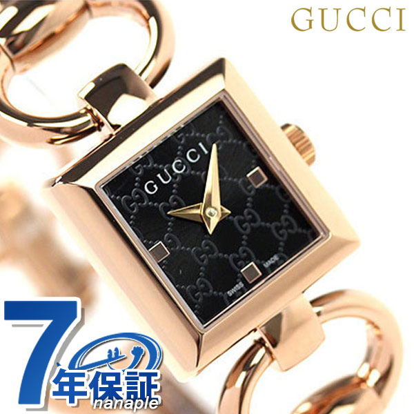 国内配送 グッチ 時計 レディース Gucci 腕時計 トルナブォーニ ブラック ピンクゴールド Ya1521 あす楽対応 50 Off Www Ape Deutschland De