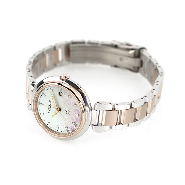 シチズン クロスシー 25周年 ES9465-68W 腕時計 限定モデル 桜 xC mizu