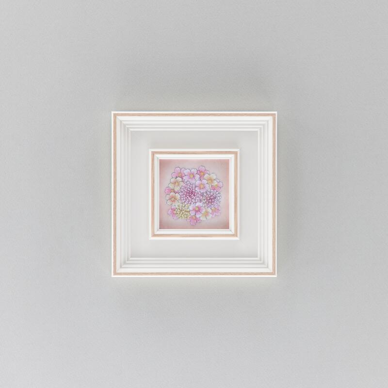 かわいいピンクの胡蝶蘭　絵画　七宝焼き imgrc0102343623.jpg