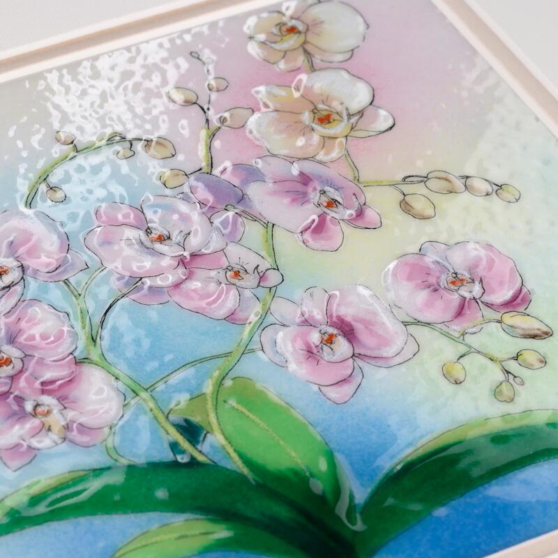 楽天市場】桜 七宝焼 七宝焼き 七宝絵画 額 アート 水彩画 絵 絵画