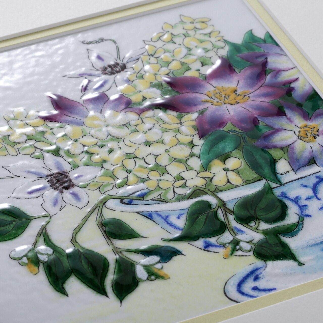 楽天市場】胡蝶蘭 コチョウラン 七宝焼 七宝焼き 七宝絵画 絵 絵画 額