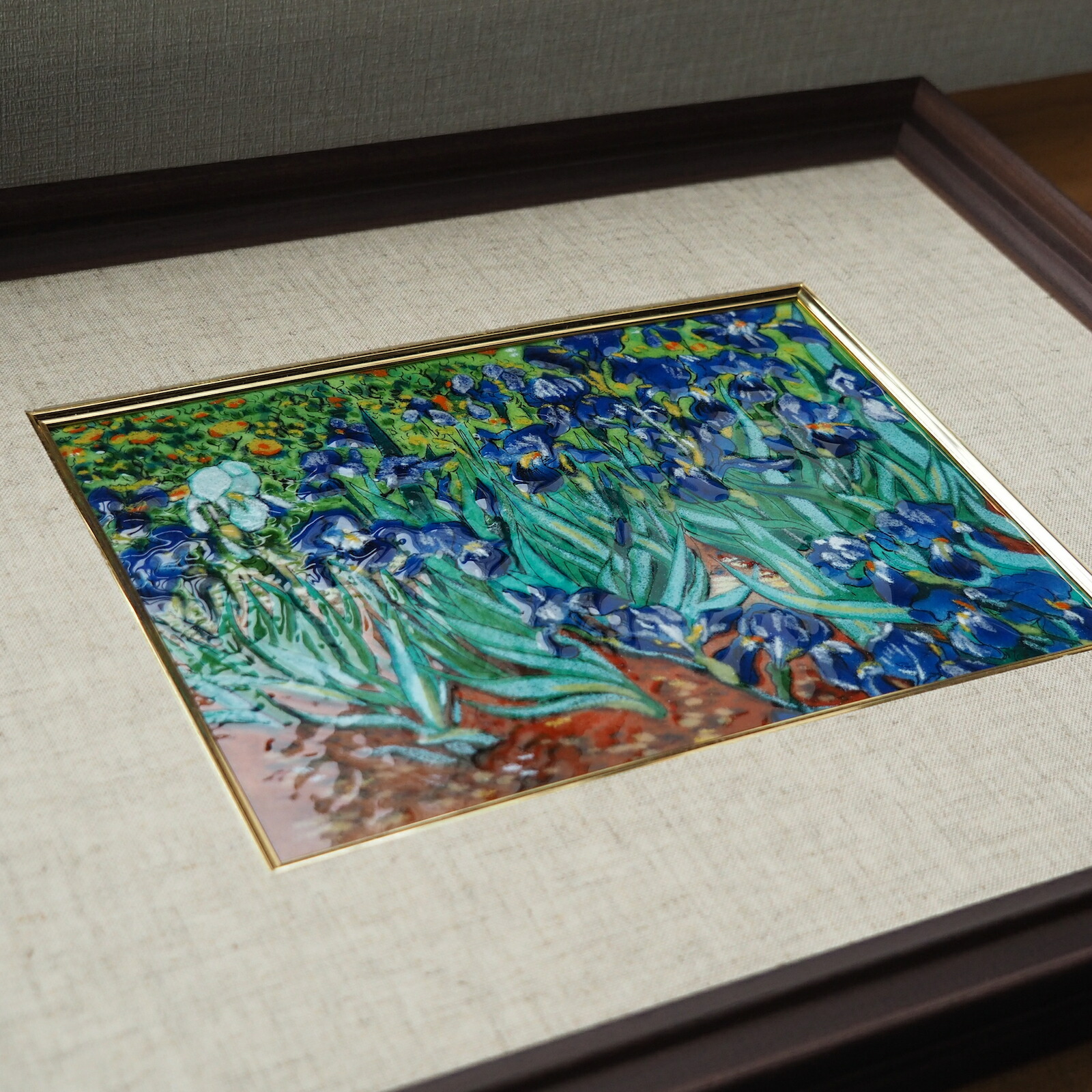 楽天市場】富嶽三十六景 神奈川沖浪裏 葛飾北斎 波 七宝焼 額 アート