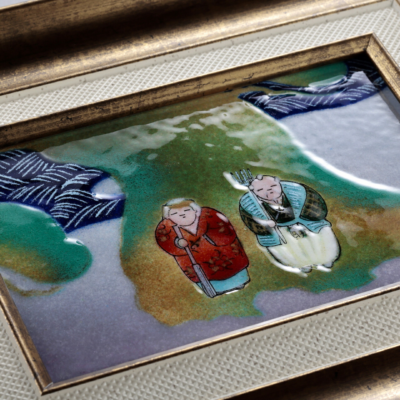 楽天市場】ヨット 七宝 七宝焼 絵 絵画 夏の絵画 夏休み プレゼント