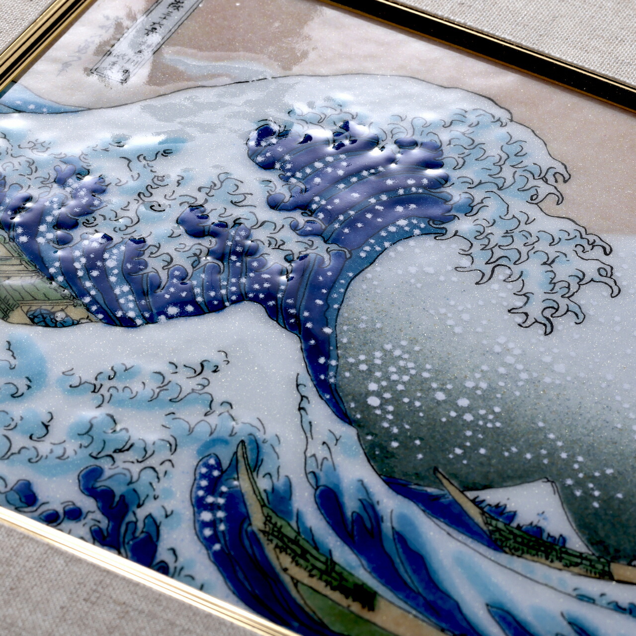 楽天市場】かわせみ 七宝 七宝焼 額 アート アートフレーム 鳥