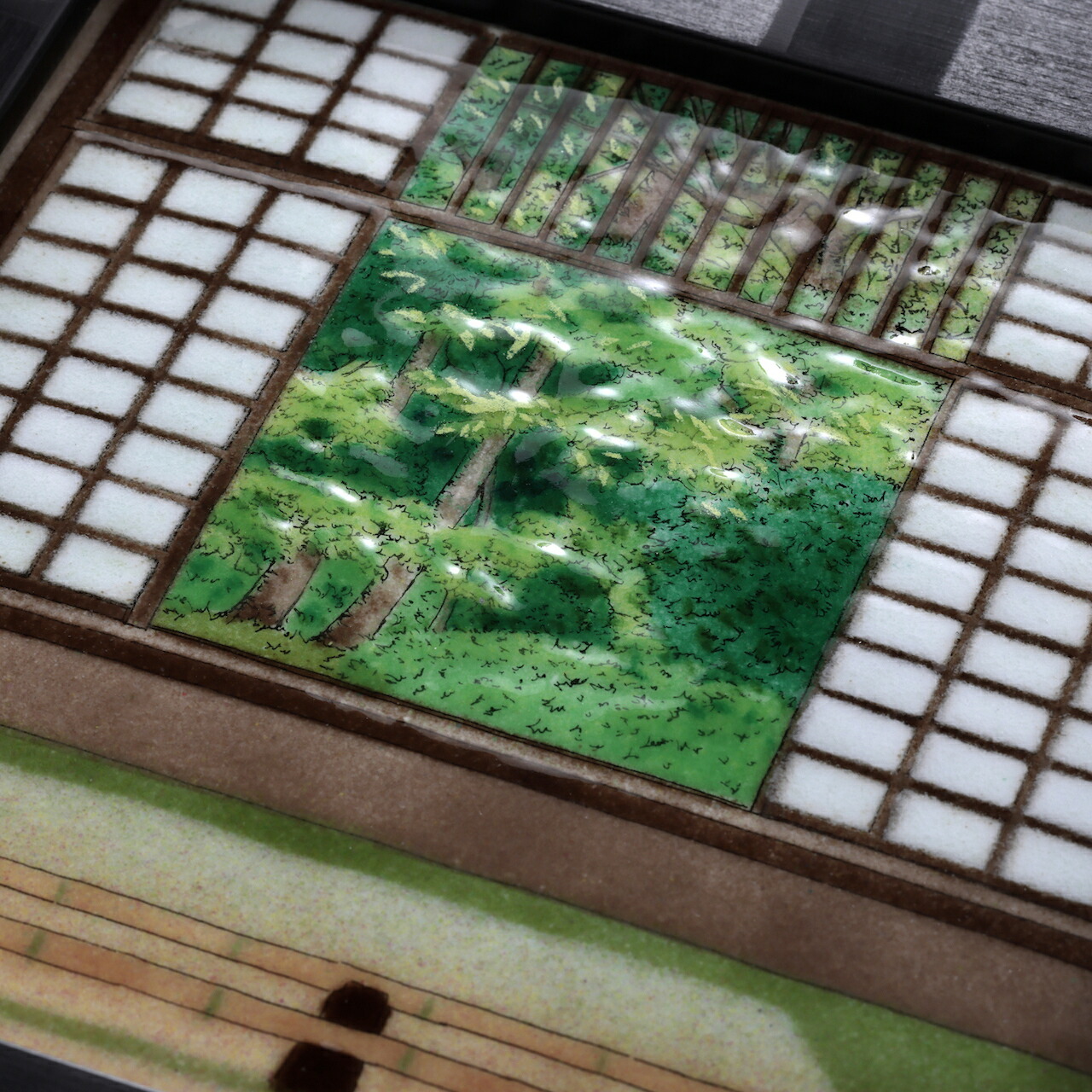 楽天市場】富嶽三十六景 神奈川沖浪裏 葛飾北斎 波 七宝焼 額 アート