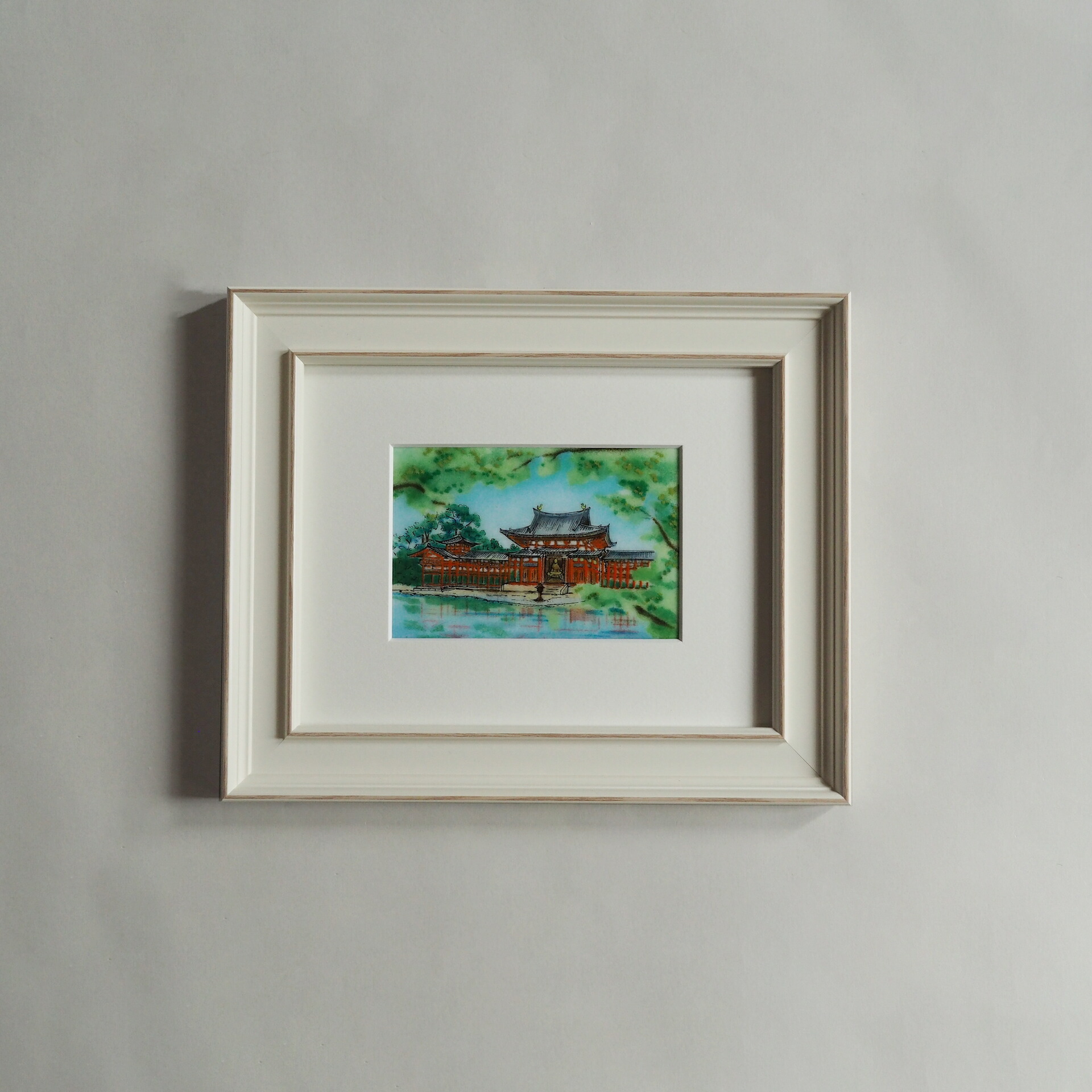 楽天市場】源光庵 悟りの窓 紅葉 七宝 七宝絵画 額 絵画 額縁