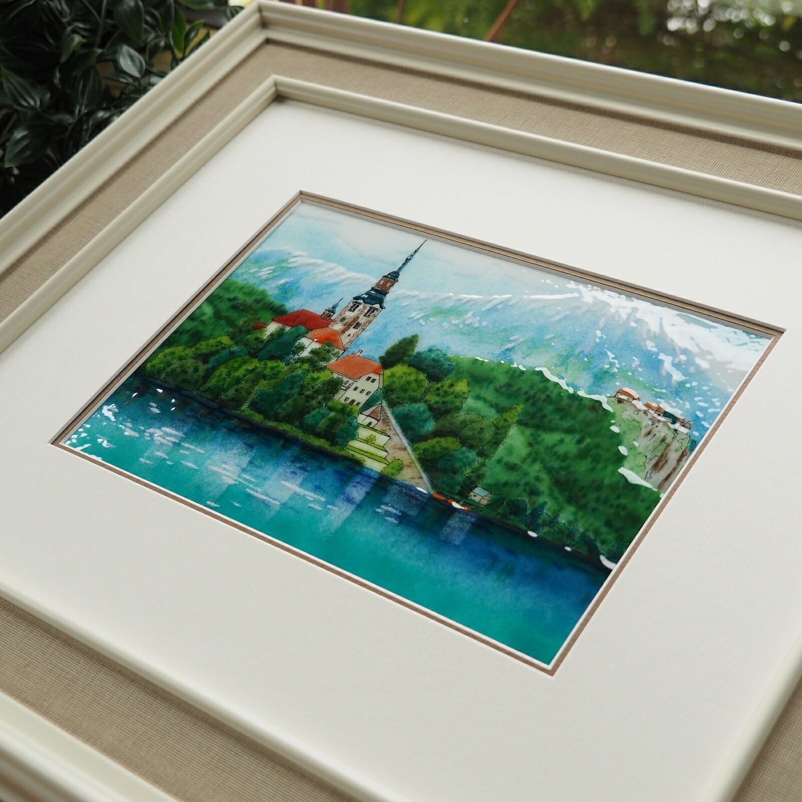 楽天市場】チロル ヨーロッパの風景 アルプスの風景 風景画 七宝焼