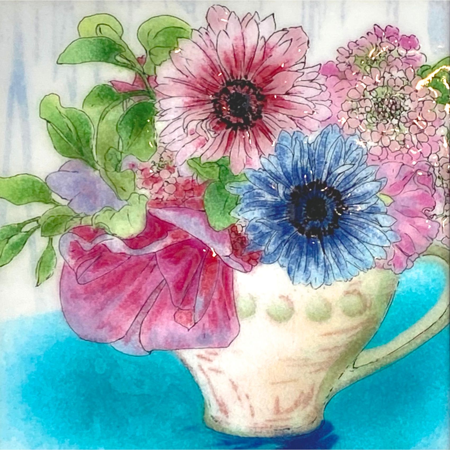 楽天市場】椿 七宝焼 七宝焼き 絵画 額 アート プレゼント 絵画