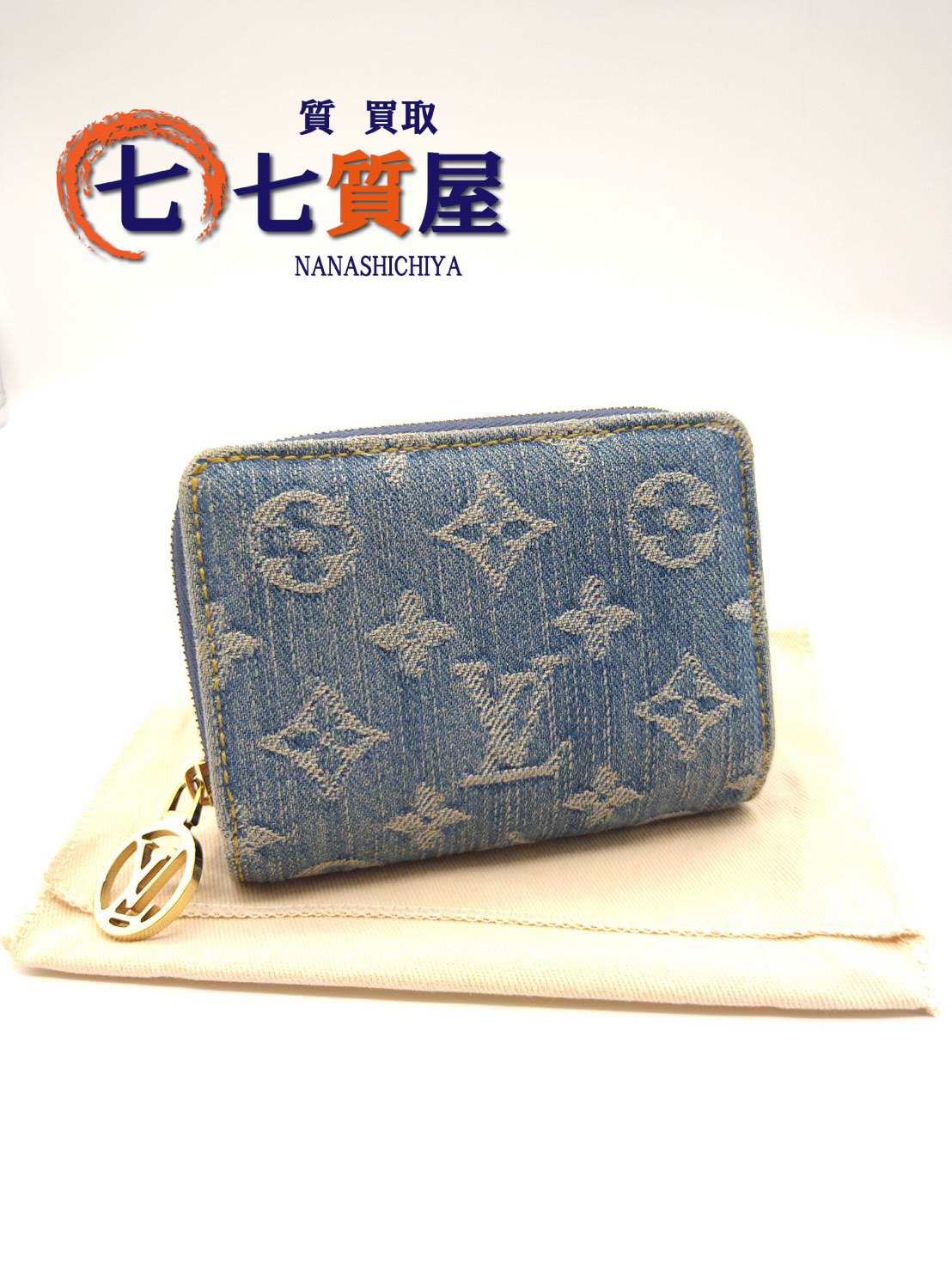 ルイヴィトン　デニム　長財布 デザイン＆実用性◎メンズもOK！】ルイヴィトン 長財布 デニム
