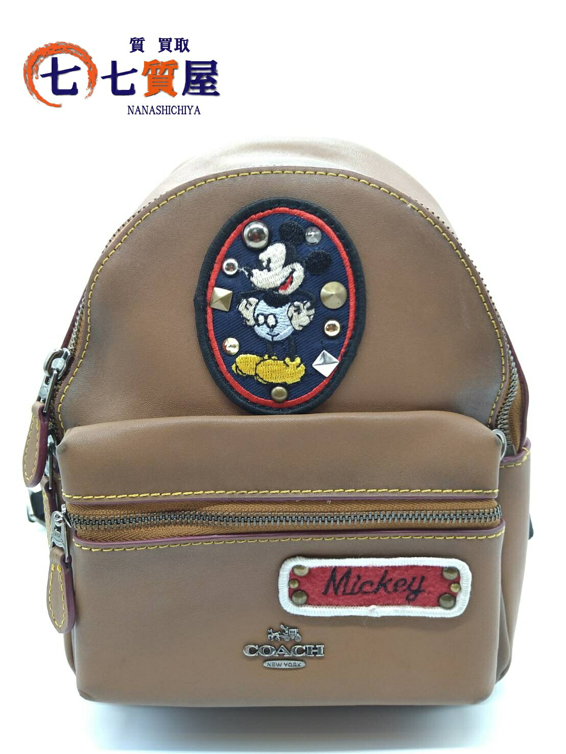 楽天市場】【中古】 COACH （コーチ） Disney ﾀﾞﾝﾎﾞ ﾊﾞｯｸﾊﾟｯｸ バッグ