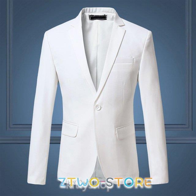 楽天市場】白 ホワイト テーラードジャケット メンズ 薄手 サマー