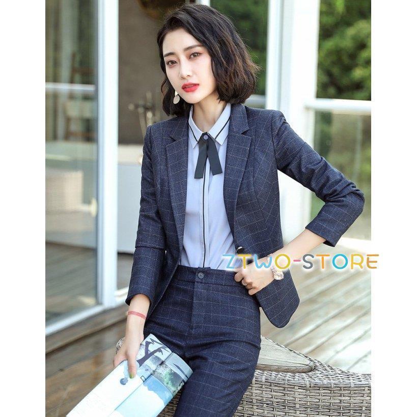 瞬速で売れる話題のセット　3L レディース マニッシュパンツスーツ3L　5着＋1 cp-saw-eb0481.jpg