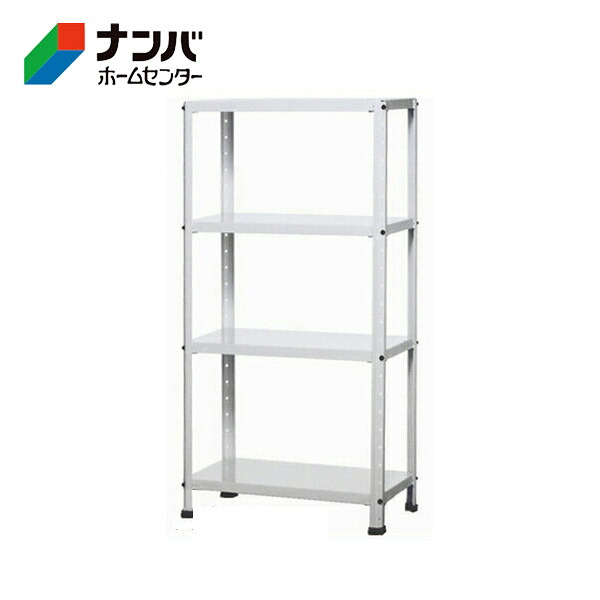 【大型送料適用商品】【福富士】スチールラック ライトラック【FL-634 棚60*30 高120cm 白】