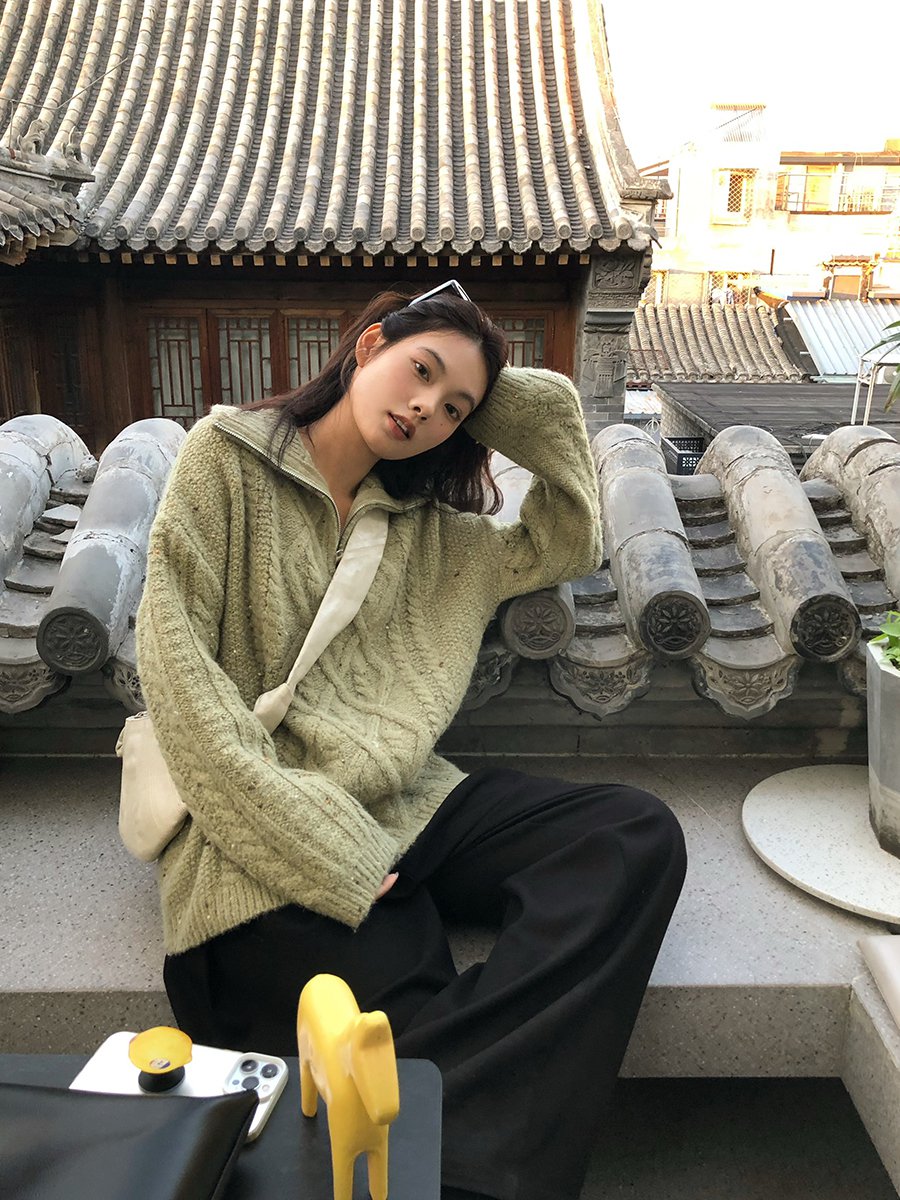 お出か 冬 無地 おしゃれ カジュアル シンプル 大人可愛い かわいい 厚手 ふわふわ もこもこ 長袖 セーター トップス レディース