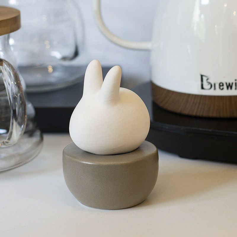 楽天市場】アロマストーン のんびり動物 全2種類白くま うさぎ ルーム