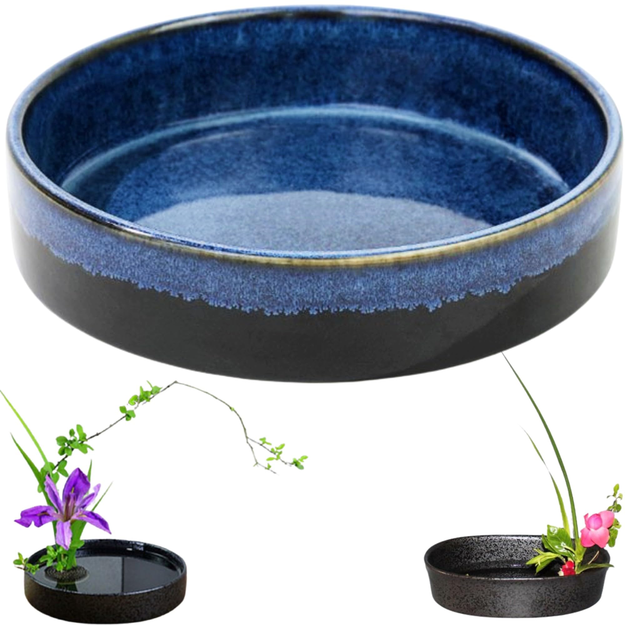 生け花　高台　花器　華道　コンポート　黒　花瓶　フラワーベース 楽天市場】生花用の花器 華道 花瓶 フラワーアレンジメント 生け花