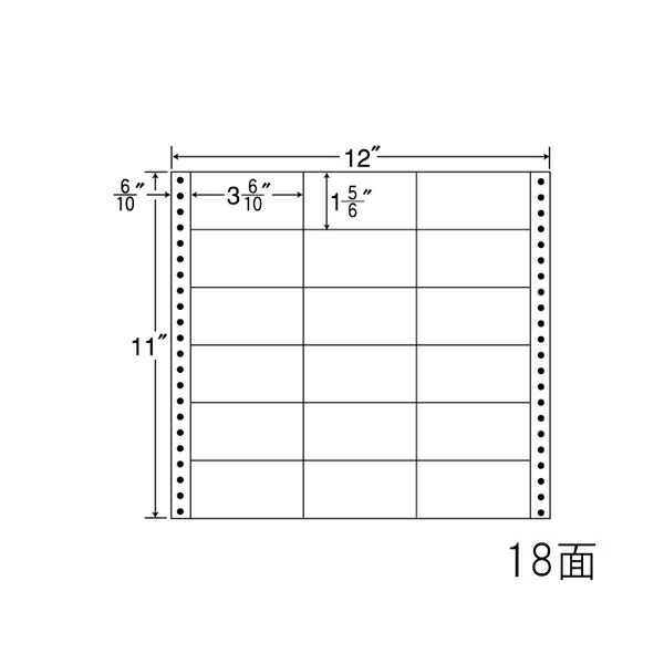ナナ下げ札 M12D ナナ質問用紙Ｍ 18面3×6 500居敷き
