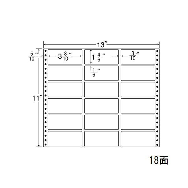 ナナ下げ札 M13B ナナ質問用紙Ｍ 18面3×6 500居敷き