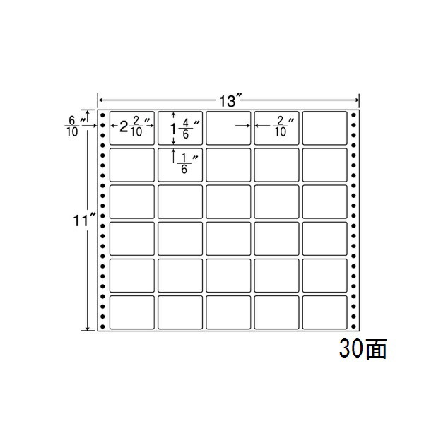 ナナ下げ札 M13R ナナ質問用紙Ｍ 30面5×6 500居敷き