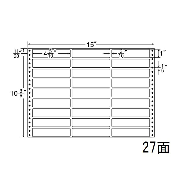 ナナ下げ札 MH15M ナナ質問用紙Ｍ 27面3×9 500居敷き