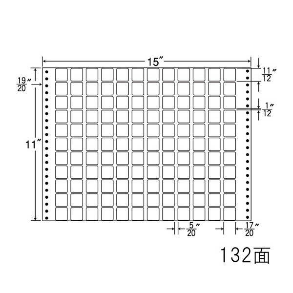 ナナ下げ札 MX15S ナナ質問用紙Ｍ 132面12×11 500居敷き