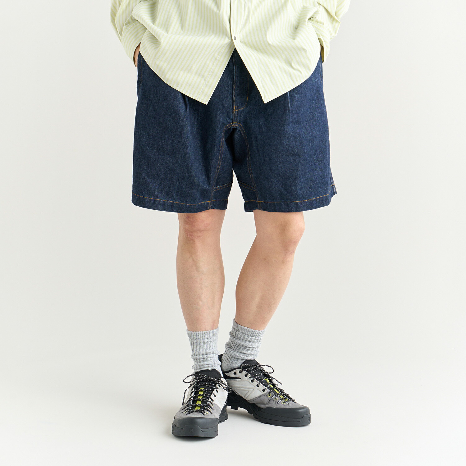 【公式】ナンガ NANGA ショーツ ハーフパンツ メンズ デニム ショート パンツ DENIM SHORT PANTS