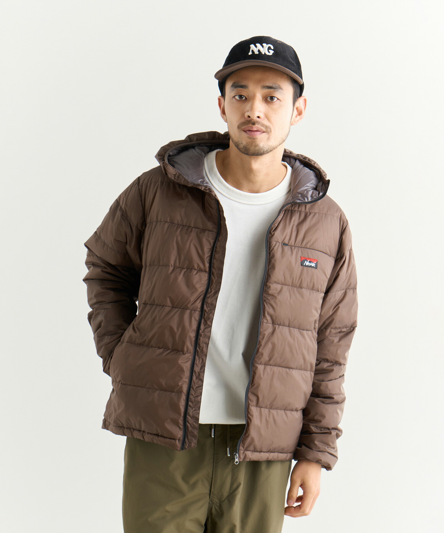 【公式】ナンガ NANGA 春ダウン アウター ブルゾン フード ATLダウン ジップフーディ ATL DOWN ZIP HOODIE