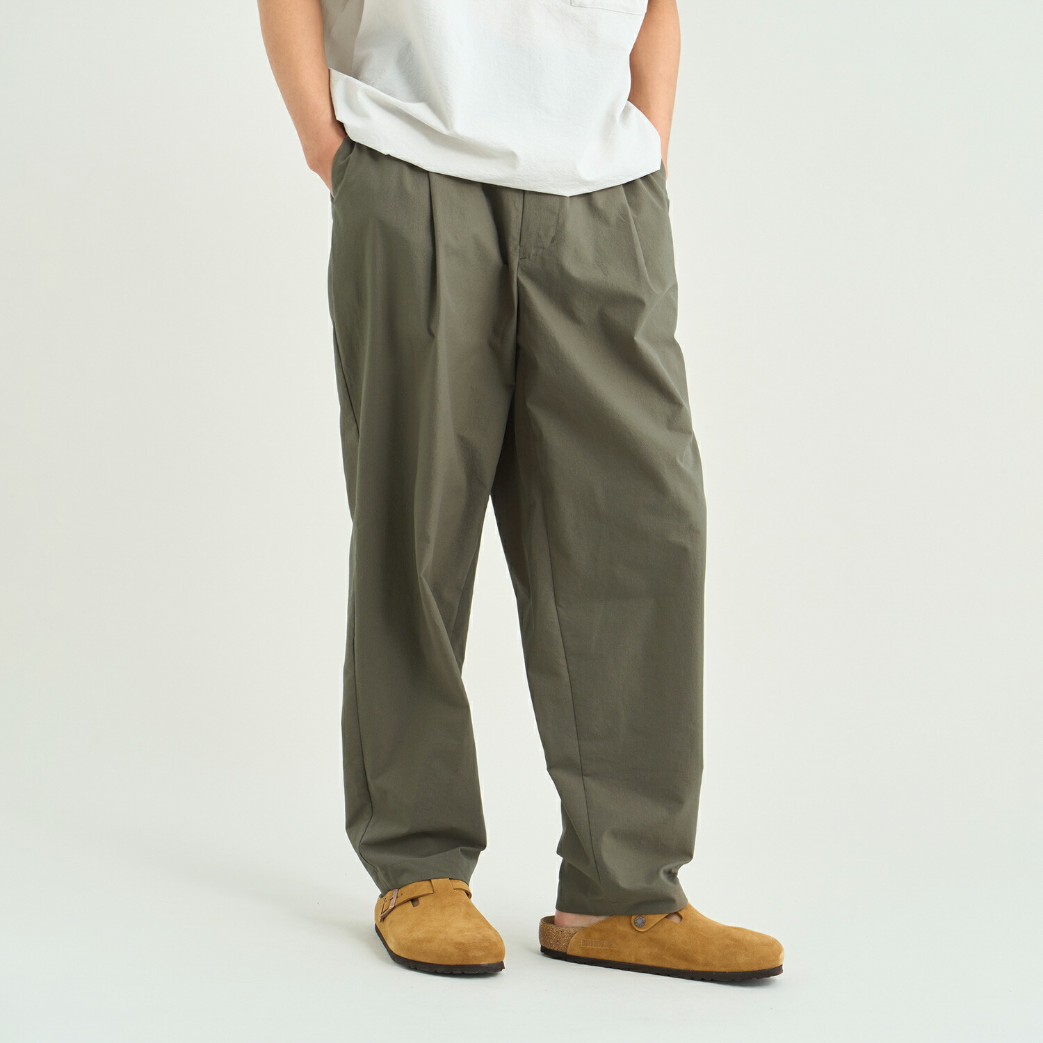 4/17発売【公式】ナンガ NANGA ボトムス テーパードパンツ ドットエア コンフィー タック テーパードパンツ DotAir(R) COMFY TUCK TAPERED PANTS