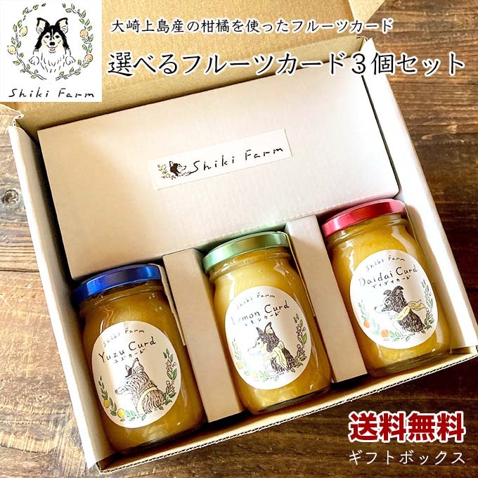 楽天市場 フルーツカード 選べる3個セット ギフト 80g 3 送料無料 シキファーム レモンカード ギフトセット 国産フルーツ使用 ナツミカン ユズ ダイダイ Nanico