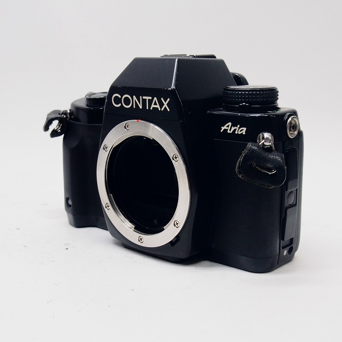 【良品】Contax Aria ブラック ボディ 動作確認済 #H12 CONTAX（コンタックス）Aria／デザインと感触を楽しめる美人な