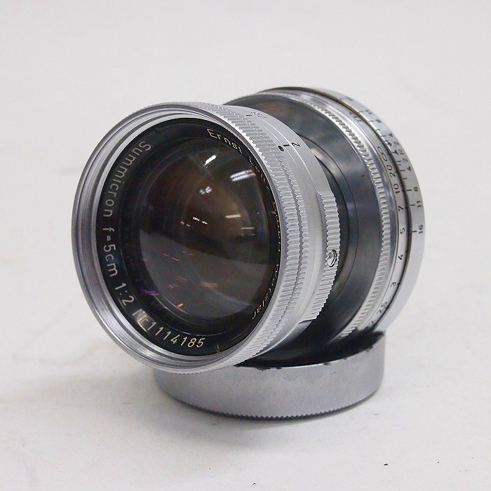 【中古】 (ライカ) Leica ｽﾞﾐｸﾛﾝ L50/2 (沈胴)【中古レンズ レンジファインダー用レンズ】 ランク：C
