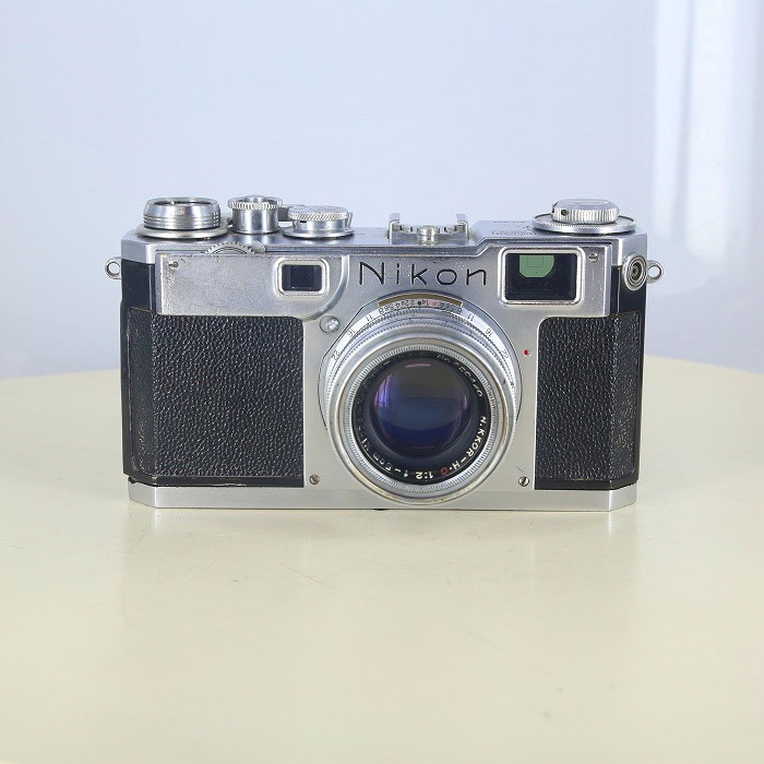 【中古】 (ニコン) Nikon S2+50/2【中古写真機 範囲ファインダ】 序列付ける：B