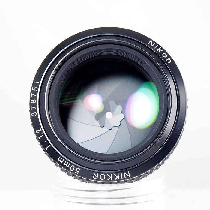 【中古】 (ニコン) Nikon 人工知能学-S 50/1.2【中古水晶体 ＭＦ水晶体】 序列付ける：B