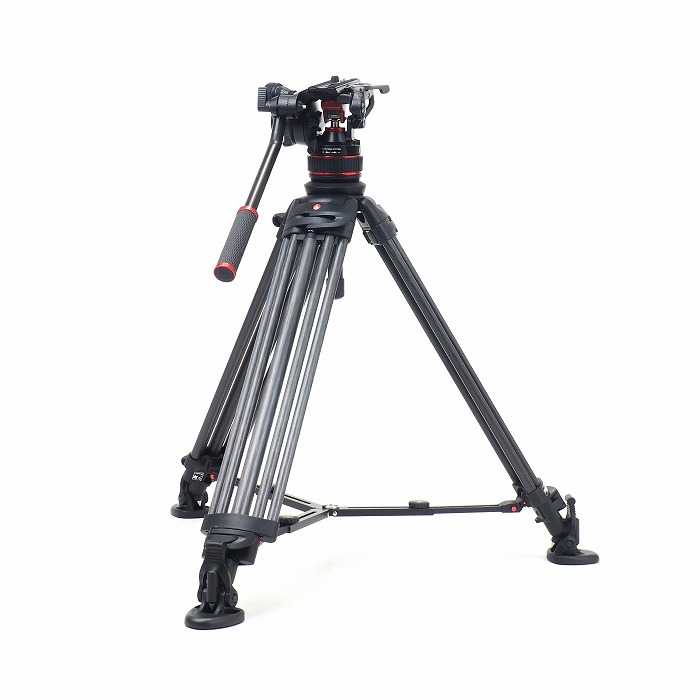 【中古】 (マンフロット) Manfrotto MVK612TWINMC ﾅｲﾄﾛﾃﾂｸ612ｳﾝﾀﾞｲ+ｶｰﾎﾞﾝｻﾝｷﾔｸMS【中古三脚・一脚 ﾋﾞﾃﾞｵ三脚架･一脚】 位置づける：A