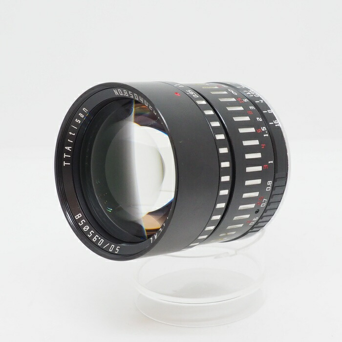 【中古】   TTARTISAN 50/F0.95 C Lﾏｳﾝﾄ（APS-C)【中古水晶体 ＭＦ水晶体】 位置づける：A
