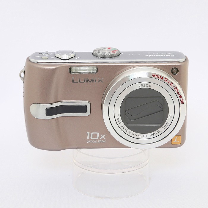 【中古】 (パナソニック) Panasonic LUMIX DMC-TZ3-T　ブラウン【中古カメラ コンパクトデジカメ】 ランク：B