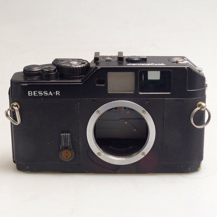 【中古】 (フォクトレンダー) Voigtlander BESSA-R ﾌﾞﾗｯｸ【中古写真機 領域ファインダ】 位置づける：B