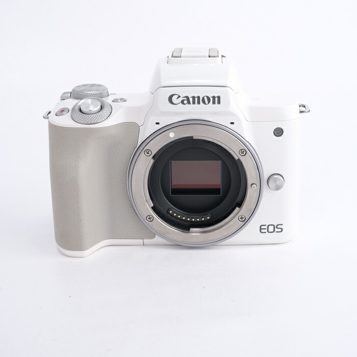 【中古】 (キヤノン) Canon EOS KISS M ﾎﾞﾃﾞｨ ﾎﾜｲﾄ【中古写真機 デジタル一眼】 位置づける：AB