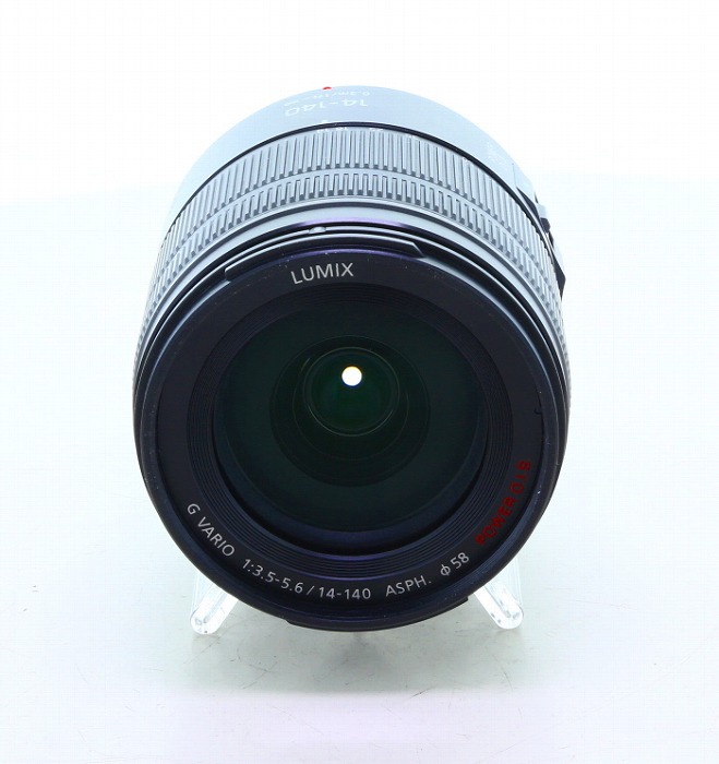 【中古】 (パナソニック) Panasonic LUMIX G VARIO 14-140/3.5-5.6 II O.I.S. [H-FSA14140]ﾌﾞﾗｯｸ【中古レンズ ＡＦレンズ】 ランク：B