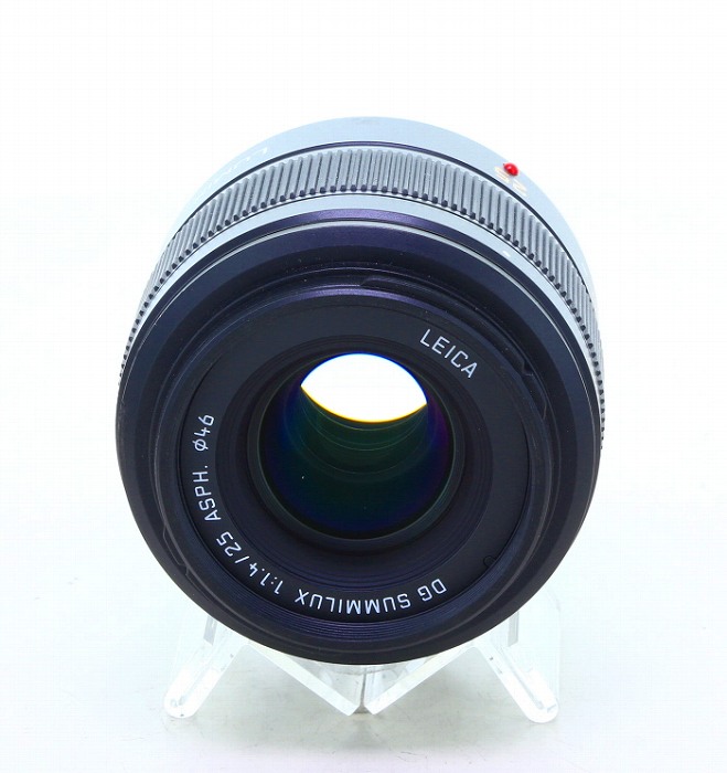 【中古】 (パナソニック) Panasonic LEICA DG SUMMILUX 25/1.4 ASPH. ［H-X025］【中古水晶体 ＡＦ水晶体】 序列付ける：B