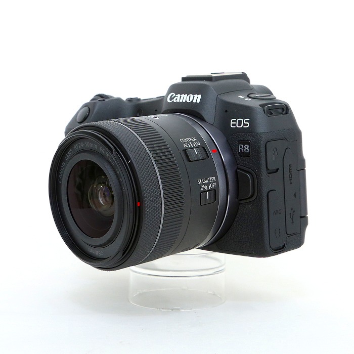 【中古】 (キヤノン) Canon ｷﾔﾉﾝ EOS R8 RF24-50 IS STM ﾚﾝｽﾞｷﾂﾄ【中古写真機 デジタル一眼】 価値づける：B