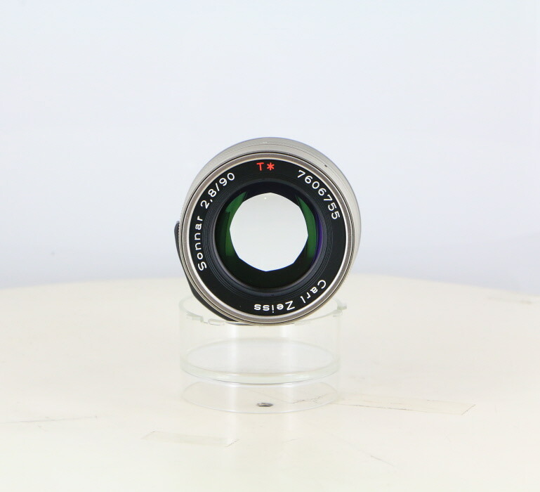 【中古】 (コンタックス) CONTAX Sonnar T* G 90/2.8 クローム【中古レンズ レンジファインダー用レンズ】 ランク:B|カメラのナニワ