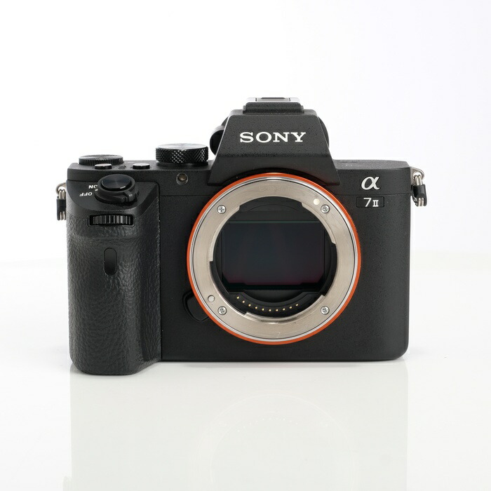 【中古】ｿﾆｰ α7 II ﾎﾞﾃﾞｨ[ILCE-7M2] 価値づける：AB「写真機のナニワ あべのand店店卸し資産」【デジタル一眼】商いもの吊りひも：2221250053358