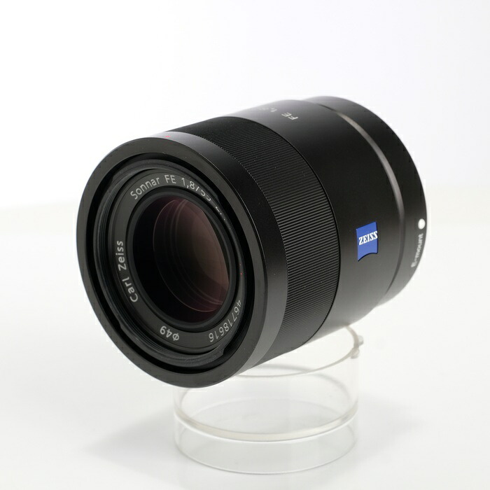 【中古】 (ソニー) SONY SONNAR T*FE55/F1.8 ZA【中古レンズ ＡＦレンズ】 ランク：AB｜カメラのナニワ